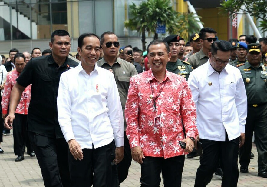 Kunjungan Presiden RI ke Cimahi Techno Park